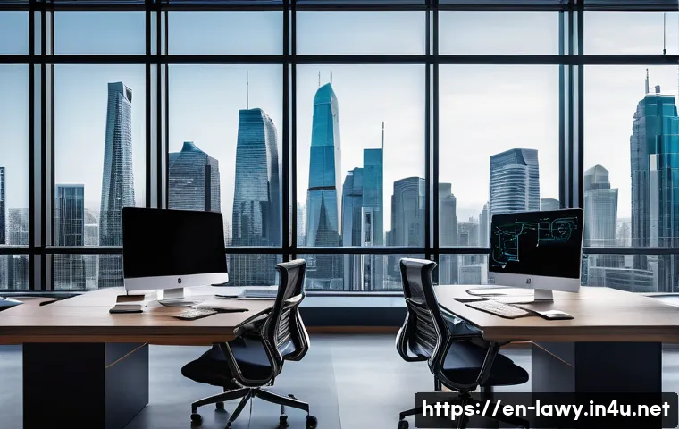 변호사와 법률 기술의 융합 사례 - **AI-Powered Legal Discovery: Revolutionizing Document Review**
"A diverse team of legal profess...